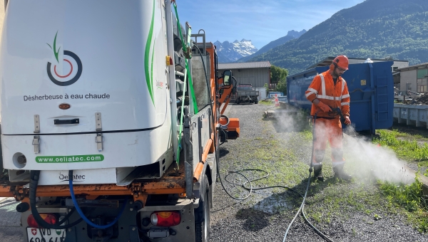 Les communes chablaisiennes utilisent de moins en moins d'herbicides